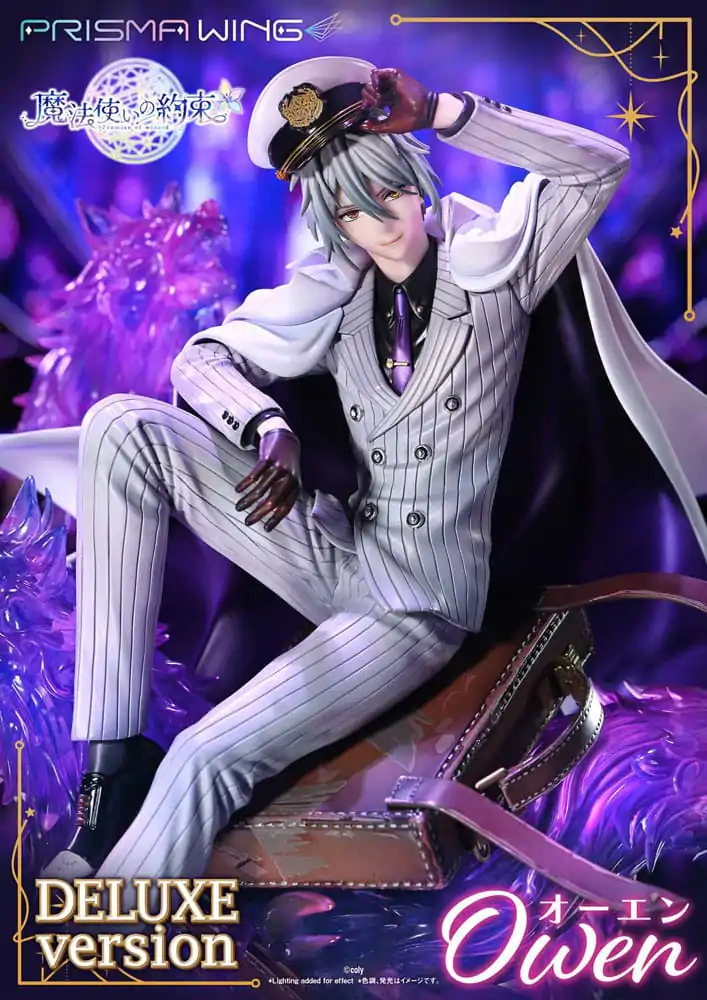 Promise of Wizard Prisma Wing 1/7 Owen Deluxe Version PVC szobor figura 26 cm termékfotó