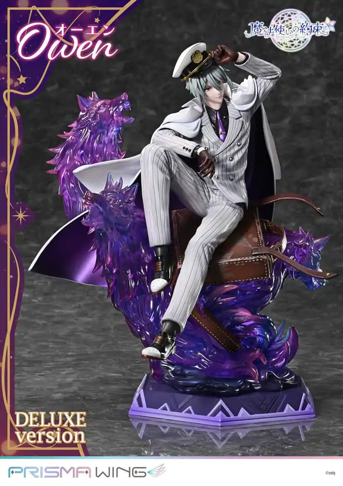 Promise of Wizard Prisma Wing 1/7 Owen Deluxe Version PVC szobor figura 26 cm termékfotó