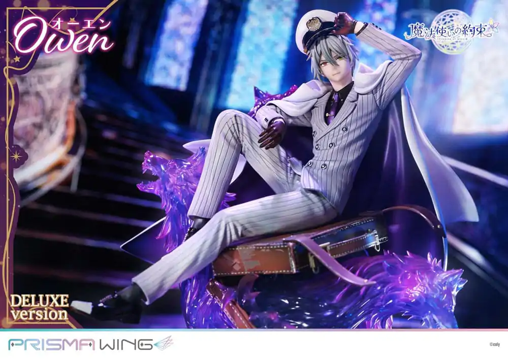 Promise of Wizard Prisma Wing 1/7 Owen Deluxe Version PVC szobor figura 26 cm termékfotó