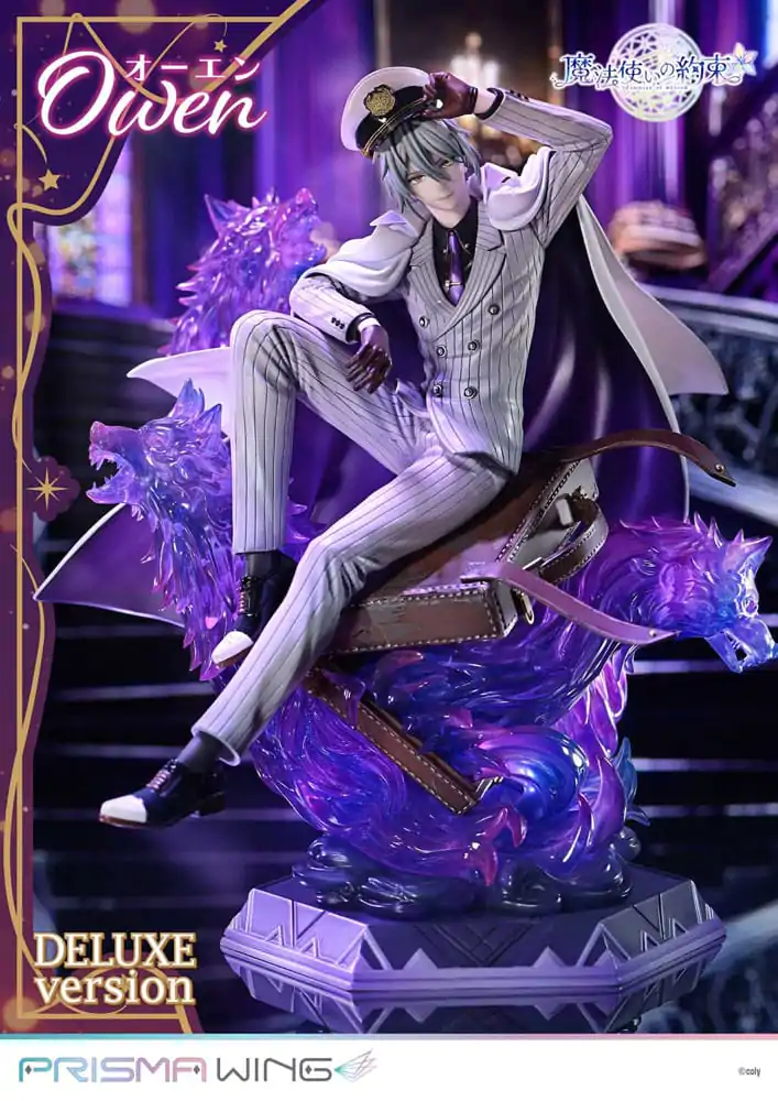 Promise of Wizard Prisma Wing 1/7 Owen Deluxe Version PVC szobor figura 26 cm termékfotó