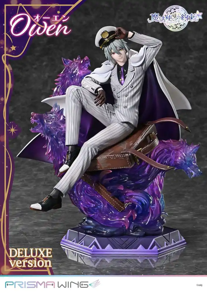 Promise of Wizard Prisma Wing 1/7 Owen Deluxe Version PVC szobor figura 26 cm termékfotó