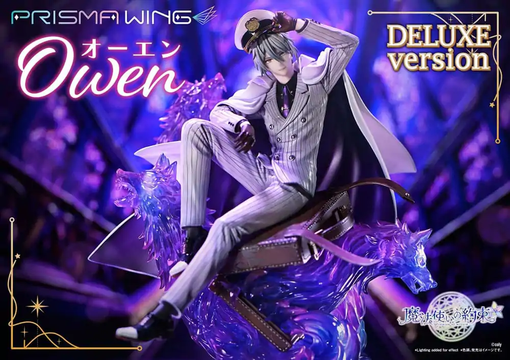 Promise of Wizard Prisma Wing 1/7 Owen Deluxe Version PVC szobor figura 26 cm termékfotó