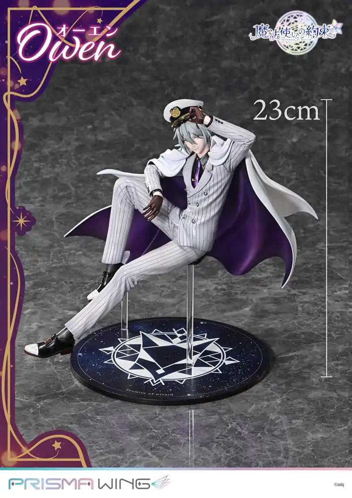 Promise of Wizard Prisma Wing 1/7 Owen PVC szobor figura 23 cm termékfotó