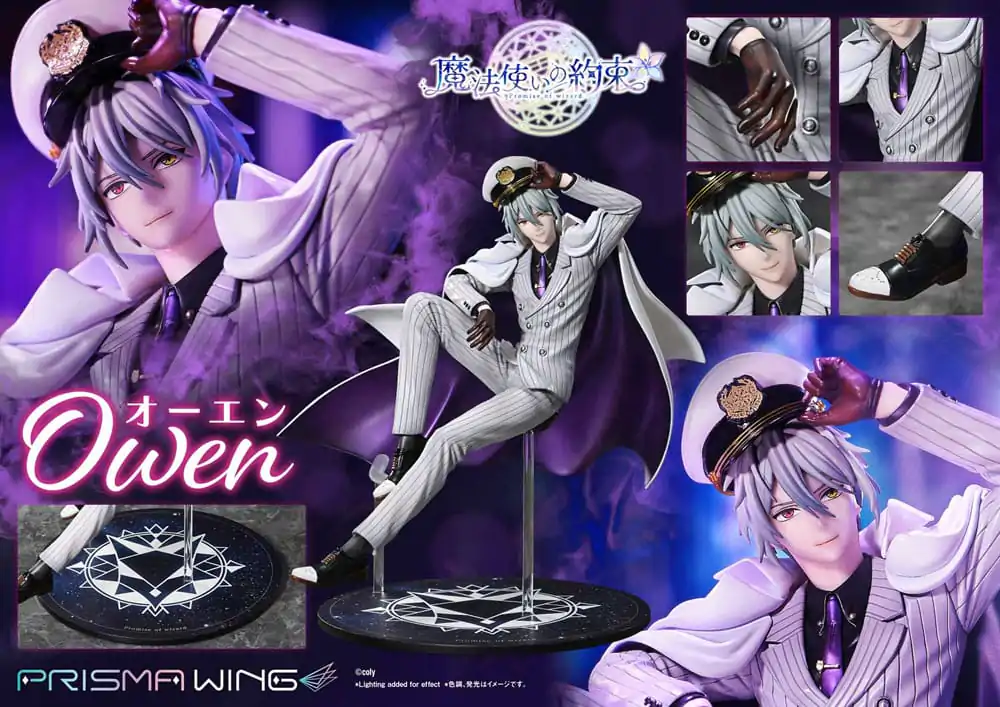 Promise of Wizard Prisma Wing 1/7 Owen PVC szobor figura 23 cm termékfotó