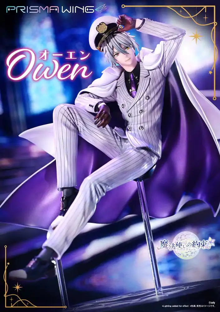 Promise of Wizard Prisma Wing 1/7 Owen PVC szobor figura 23 cm termékfotó