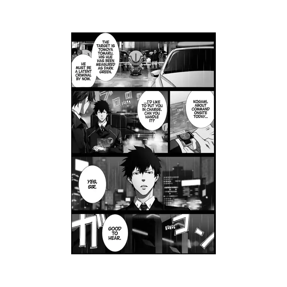 Psycho-Pass: Inspector Shinya Kogami Manga Volume 1 angol nyelvű termékfotó