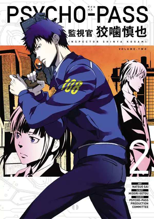 Psycho-Pass: Inspector Shinya Kogami Manga Volume 2 angol nyelvű termékfotó