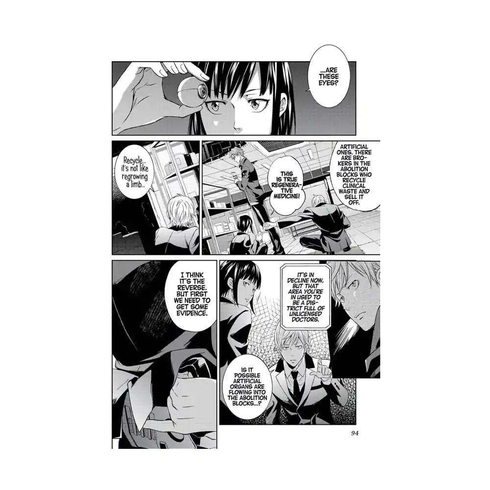 Psycho-Pass: Inspector Shinya Kogami Manga Volume 2 angol nyelvű termékfotó
