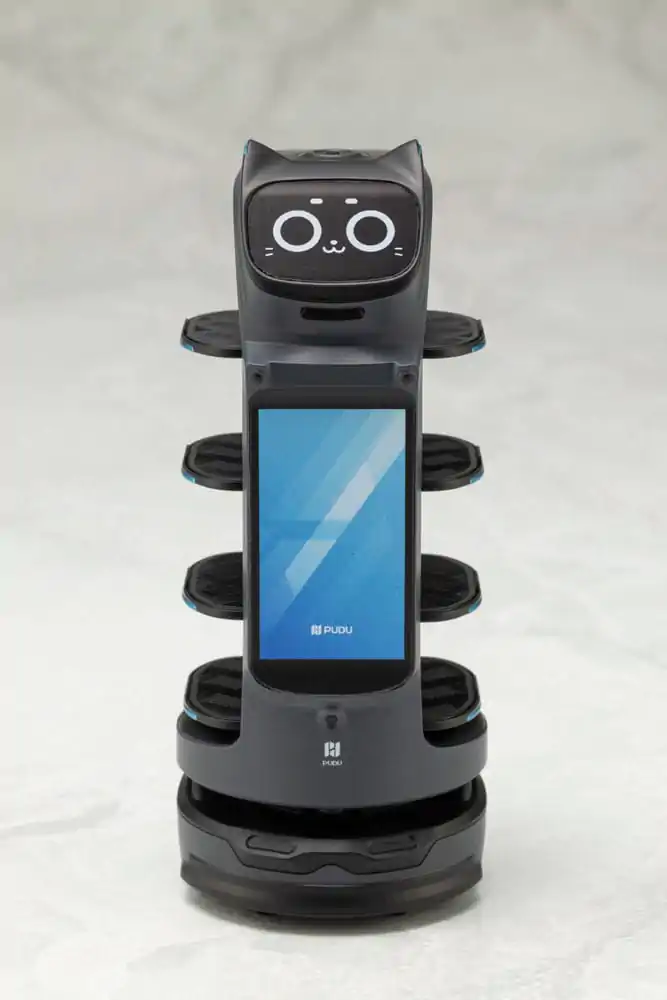 Pudu Robotics Bellabot Black Ver. Műanyag modell készlet 11 cm   termékfotó