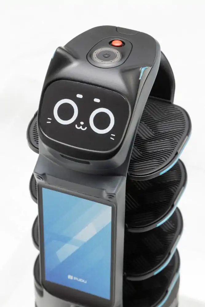 Pudu Robotics Bellabot Black Ver. Műanyag modell készlet 11 cm   termékfotó