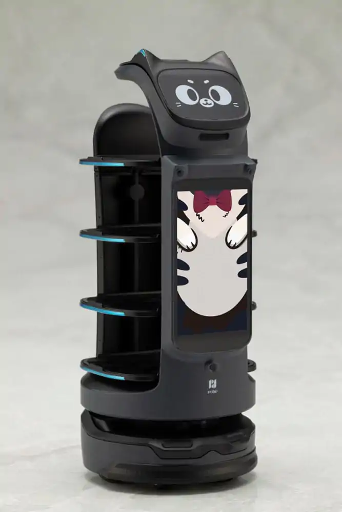 Pudu Robotics Bellabot Black Ver. Műanyag modell készlet 11 cm   termékfotó
