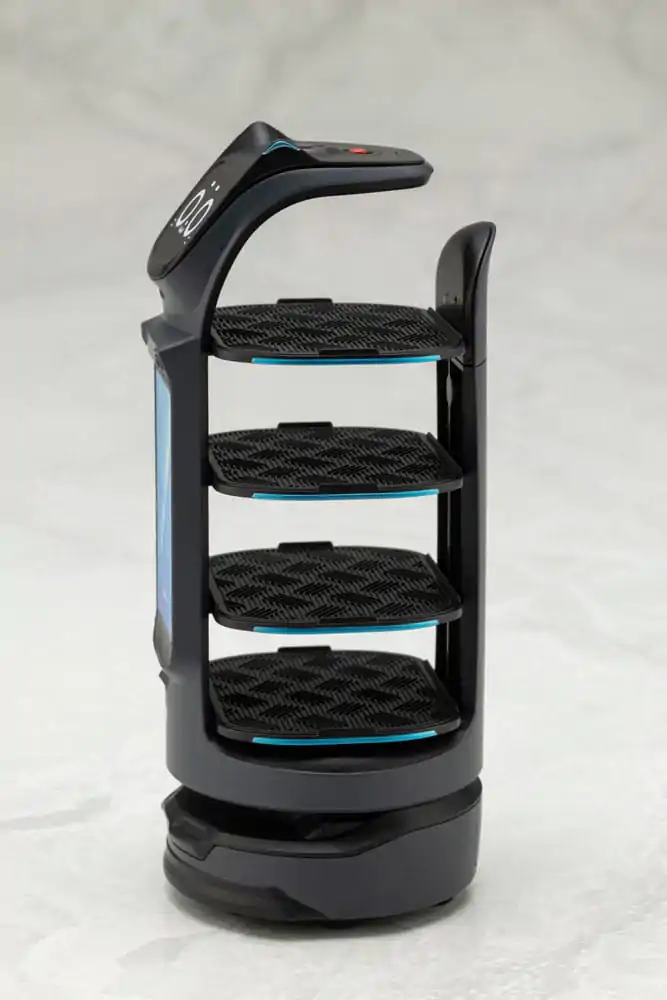 Pudu Robotics Bellabot Black Ver. Műanyag modell készlet 11 cm   termékfotó