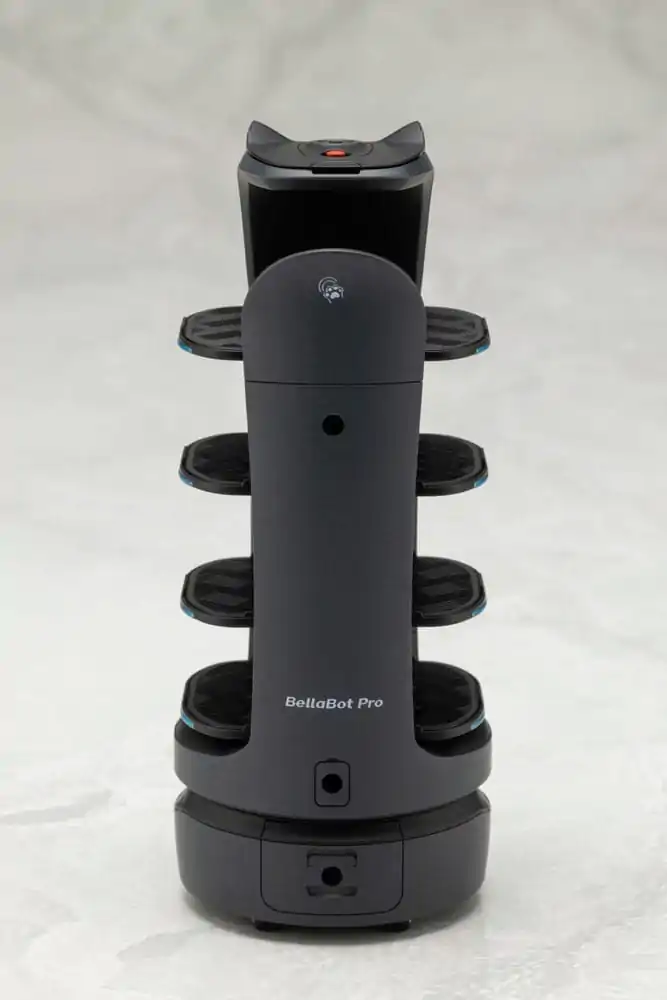 Pudu Robotics Bellabot Black Ver. Műanyag modell készlet 11 cm   termékfotó