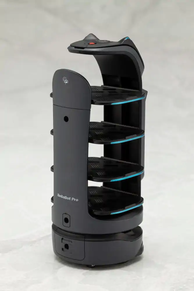 Pudu Robotics Bellabot Black Ver. Műanyag modell készlet 11 cm   termékfotó