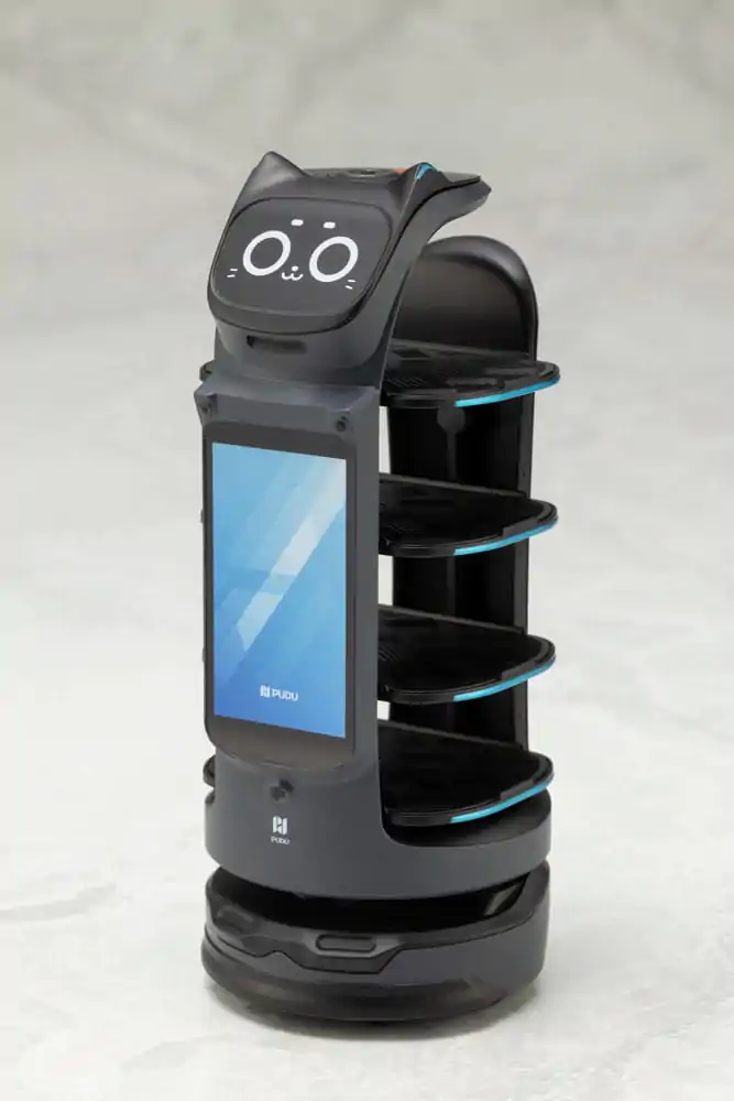 Pudu Robotics Bellabot Black Ver. Műanyag modell készlet 11 cm   termékfotó
