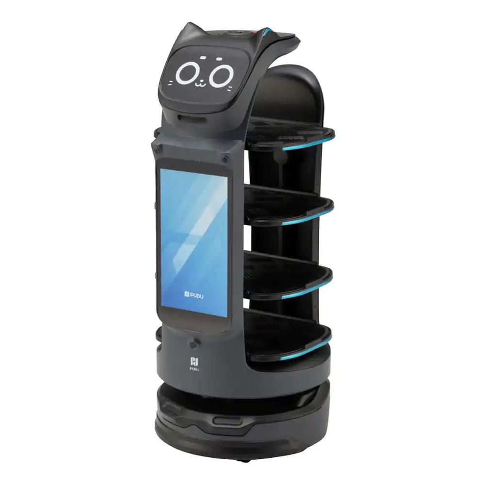 Pudu Robotics Bellabot Black Ver. Műanyag modell készlet 11 cm   termékfotó