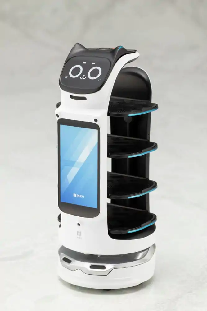 Pudu Robotics Bellabot White Ver. Műanyag modell készlet 11 cm  termékfotó