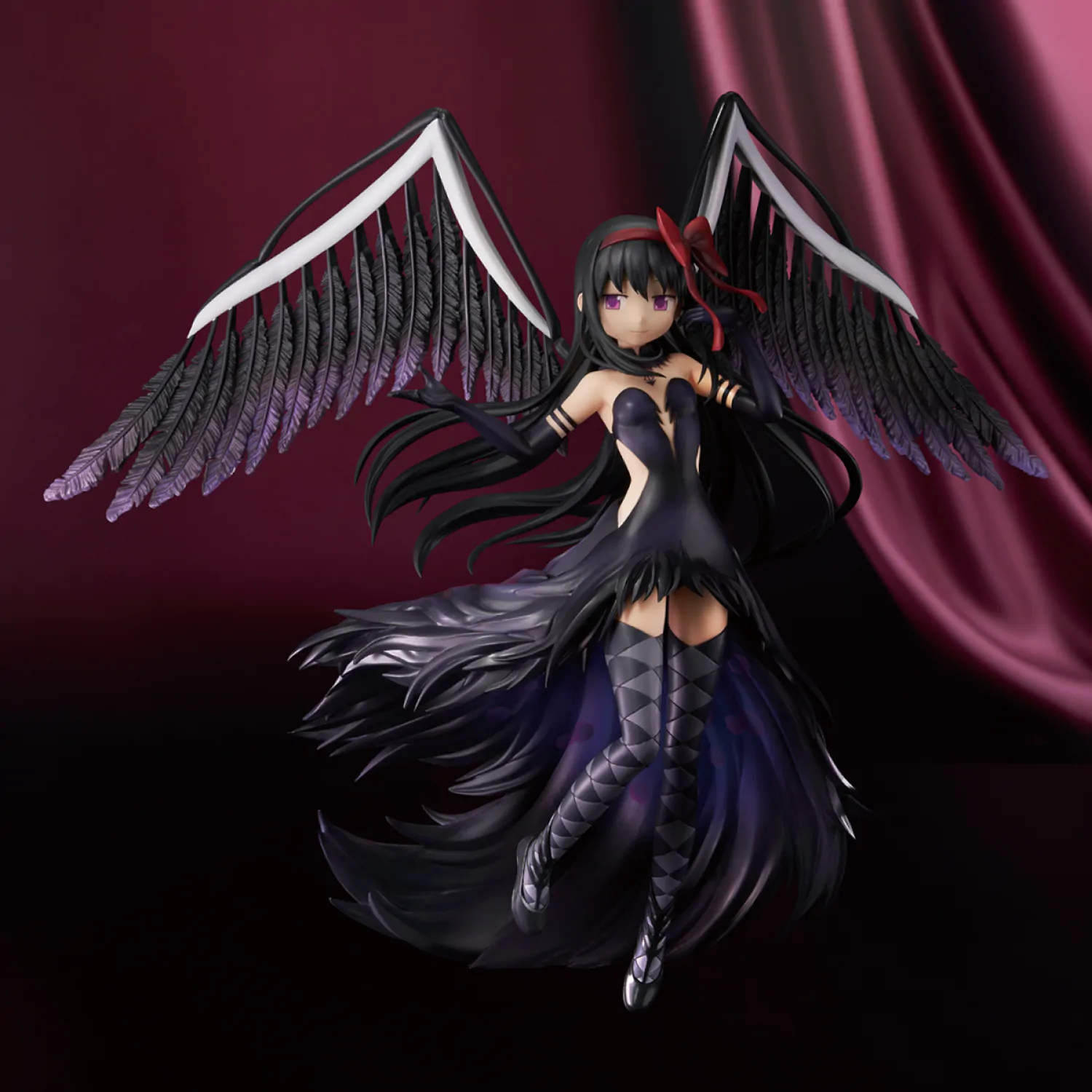 Puella Magi Madoka Devil Homura Magica the Movie figura 18cm termékfotó