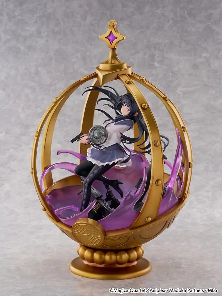 Puella Magi Madoka Magica 1/7 Akemi Homura PVC szobor figura 26 cm termékfotó