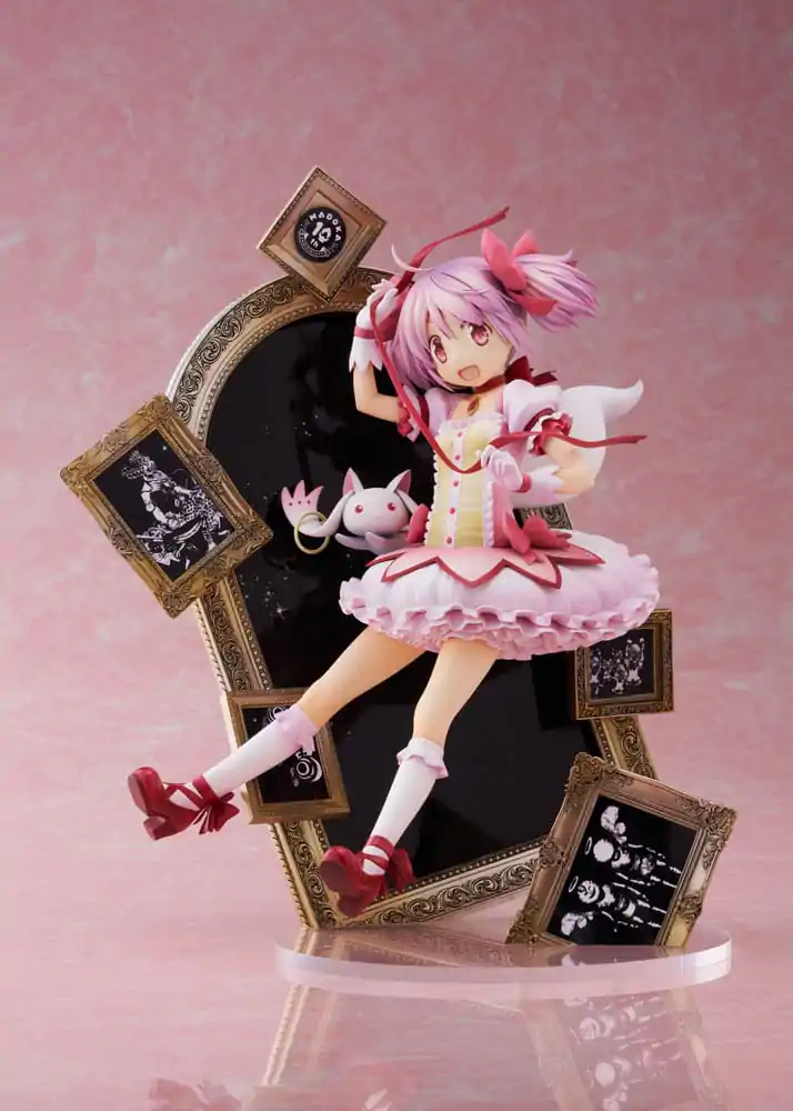 Puella Magi Madoka Magica 1/7 Madoka Kaname 10th Anniversary Ver. szobor figura 25 cm termékfotó