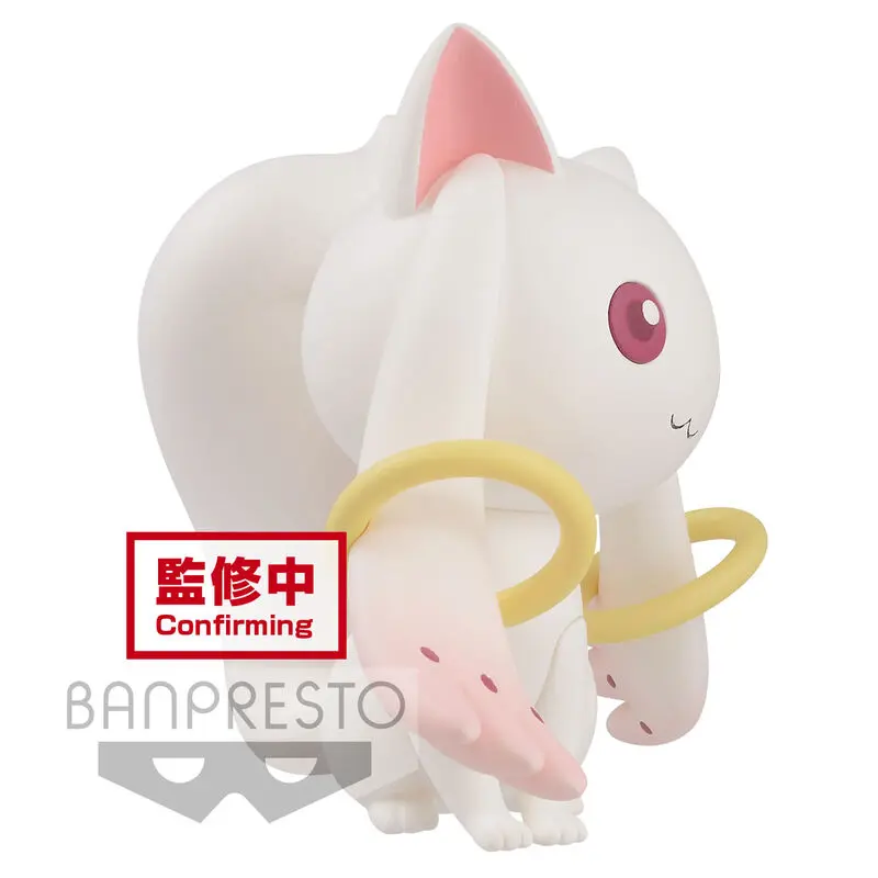 Puella Magi Madoka Magica 10th Anniversary Fluffy Puffy Kyubey figura 7cm termékfotó