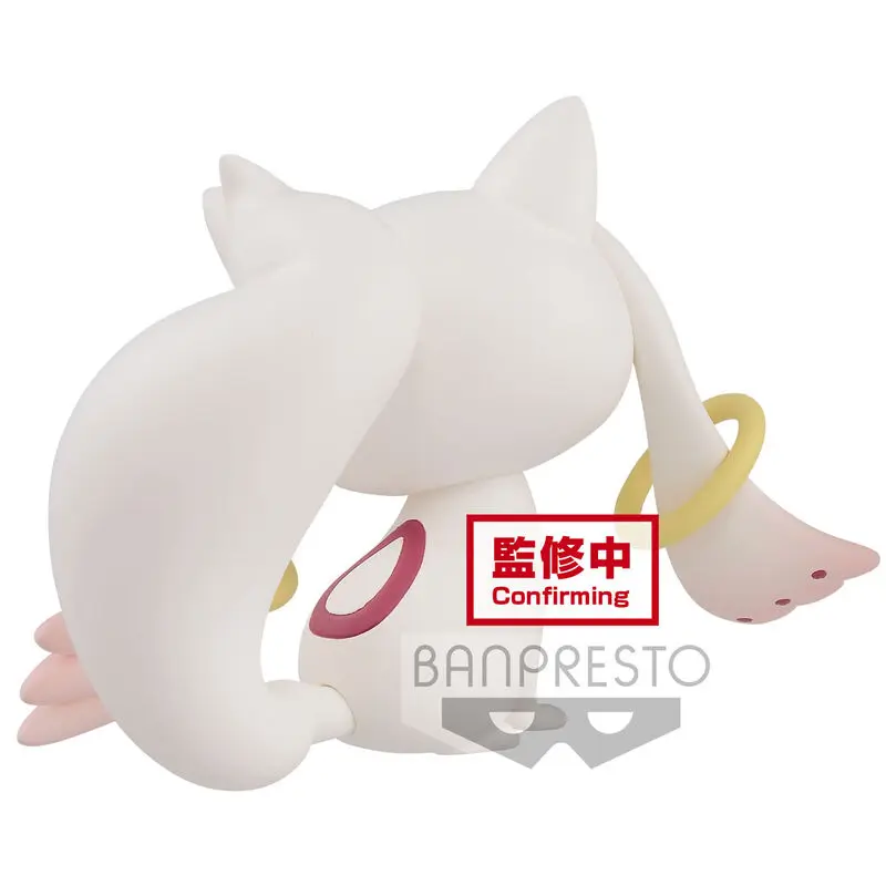 Puella Magi Madoka Magica 10th Anniversary Fluffy Puffy Kyubey figura 7cm termékfotó