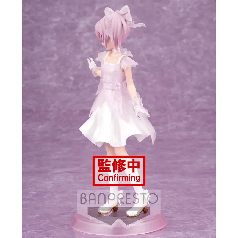 Puella Magi Madoka Magica 10th Anniversary Fluffy Puffy Madoka Kaname figura 20cm termékfotó