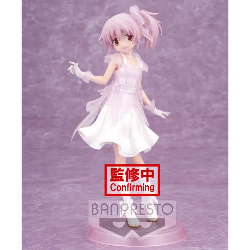 Puella Magi Madoka Magica 10th Anniversary Fluffy Puffy Madoka Kaname figura 20cm termékfotó