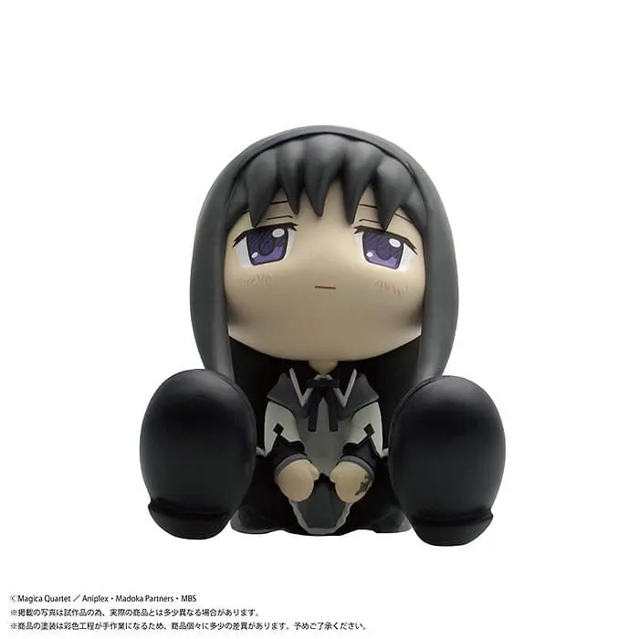 Puella Magi Madoka Magica Binivini Baby Soft Vinyl figura Homura Akemi 12 cm termékfotó