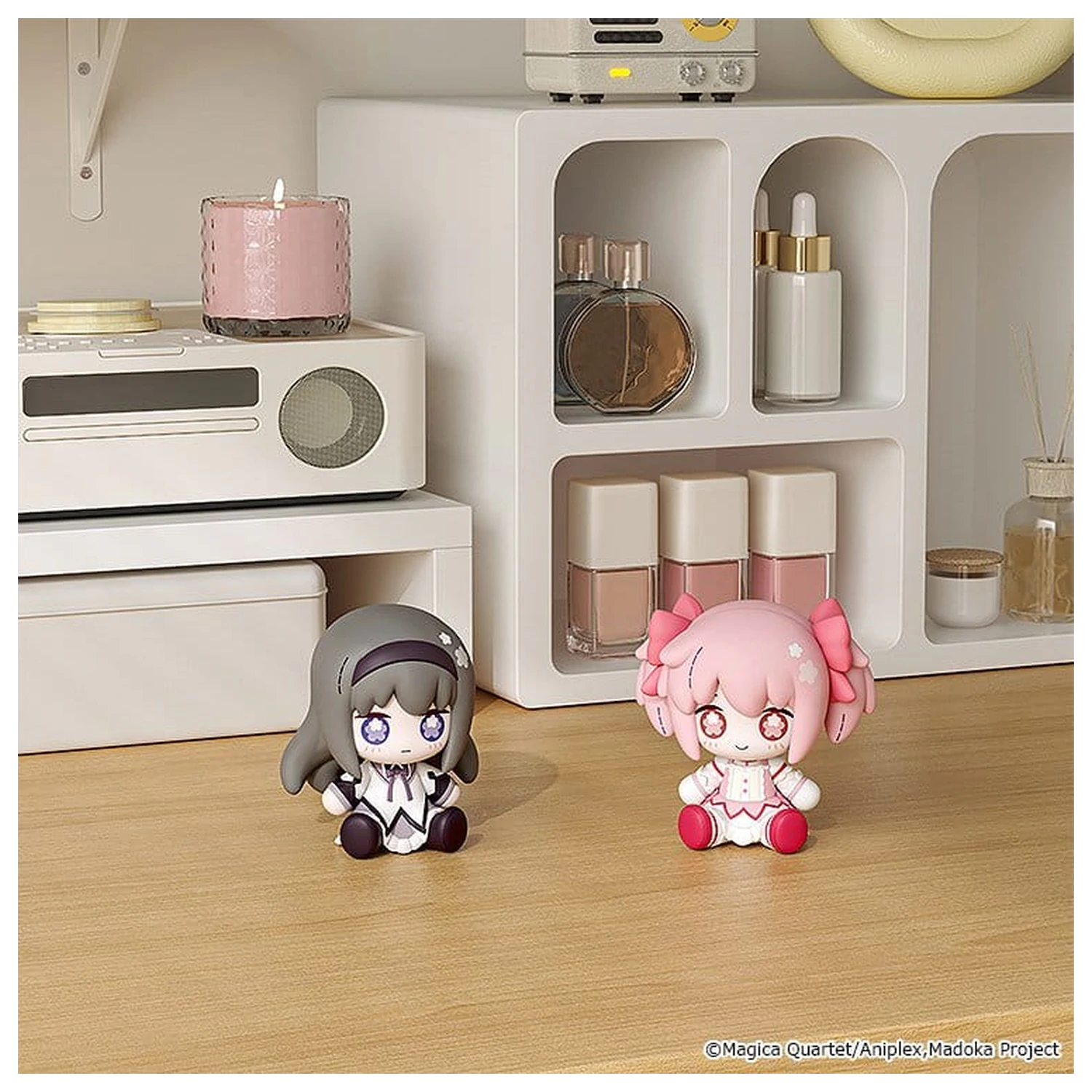 Puella Magi Madoka Magica Huggy Good Smile Mini figura Homura Akemi 7 cm termékfotó