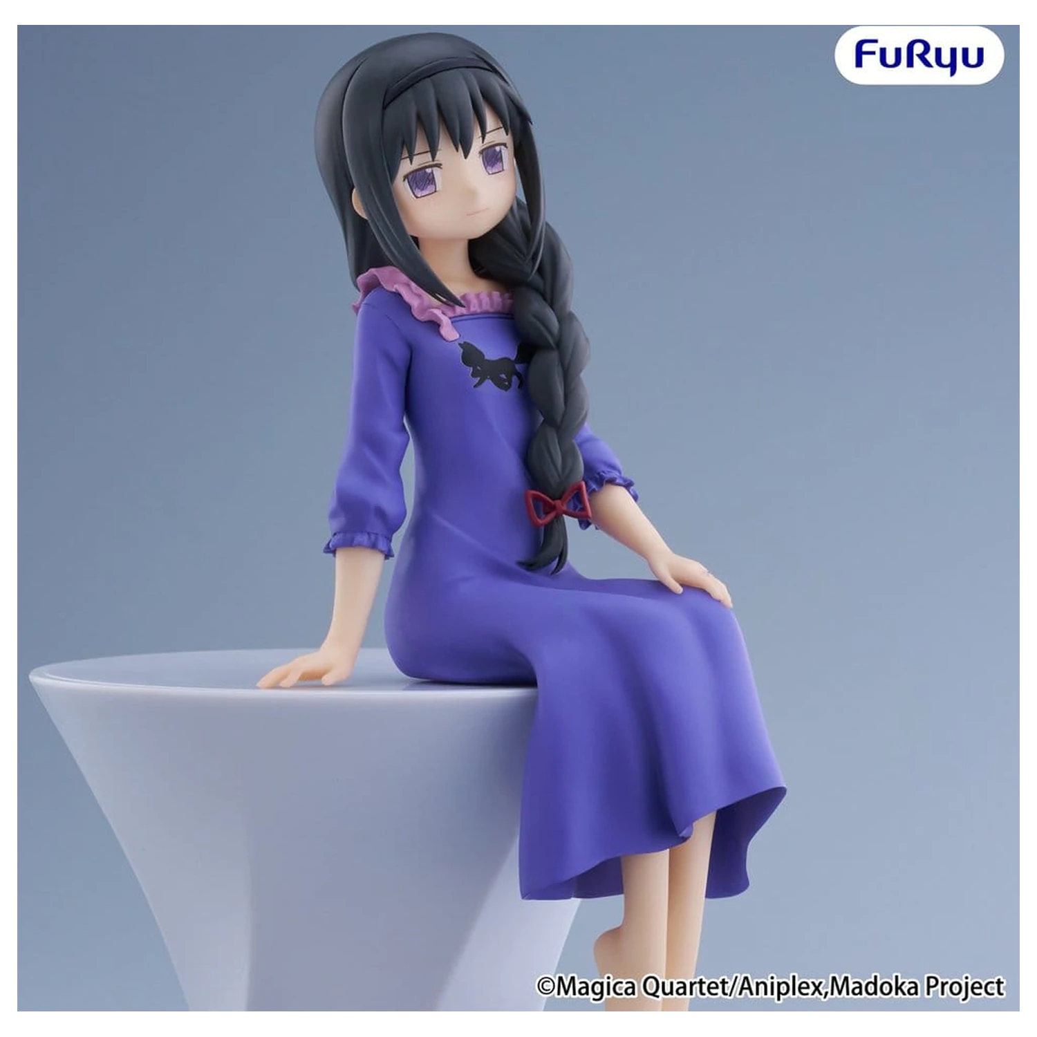 Puella Magi Madoka Magica Noodle Stopper -Homura Akemi- PVC figura 15 cm termékfotó