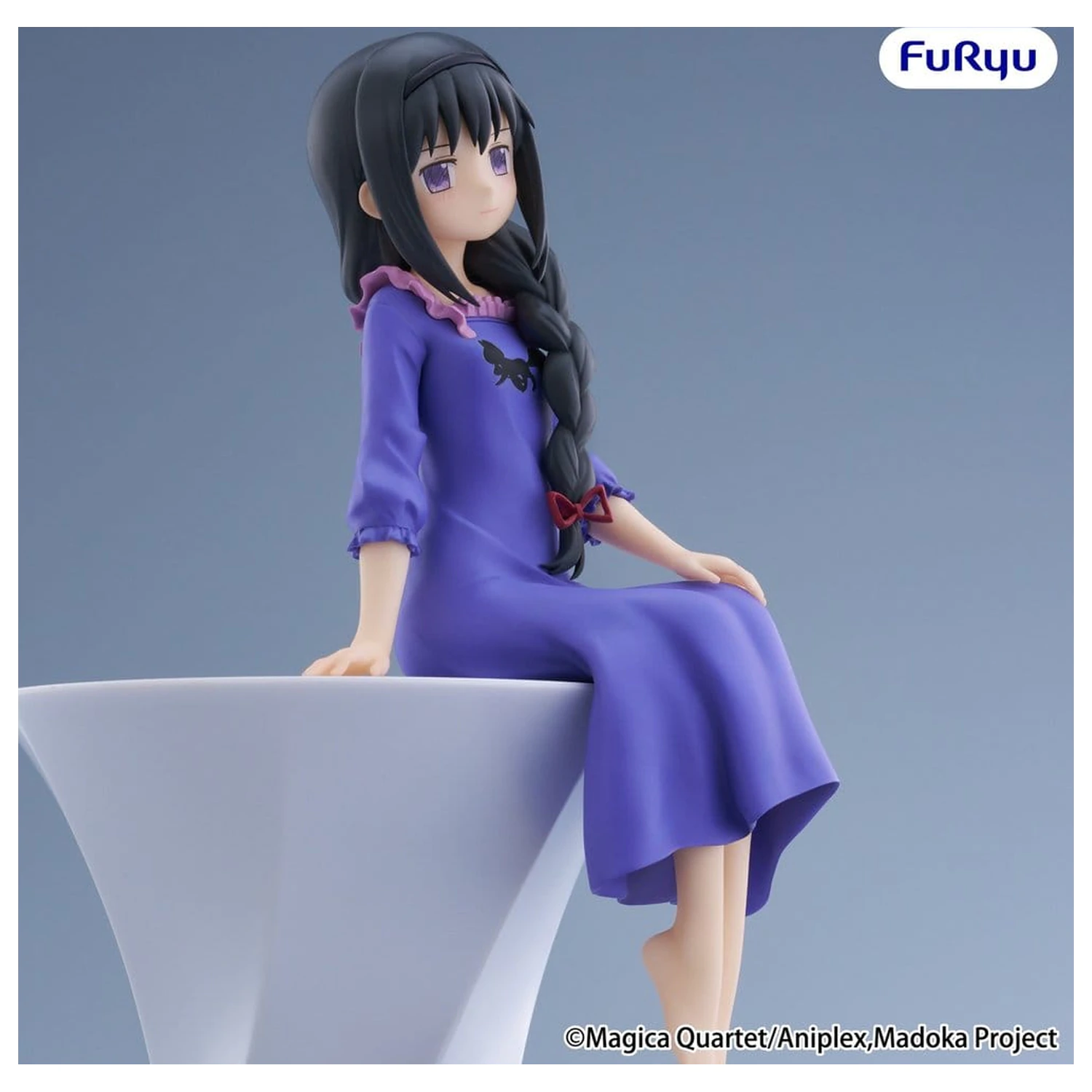 Puella Magi Madoka Magica Noodle Stopper -Homura Akemi- PVC figura 15 cm termékfotó