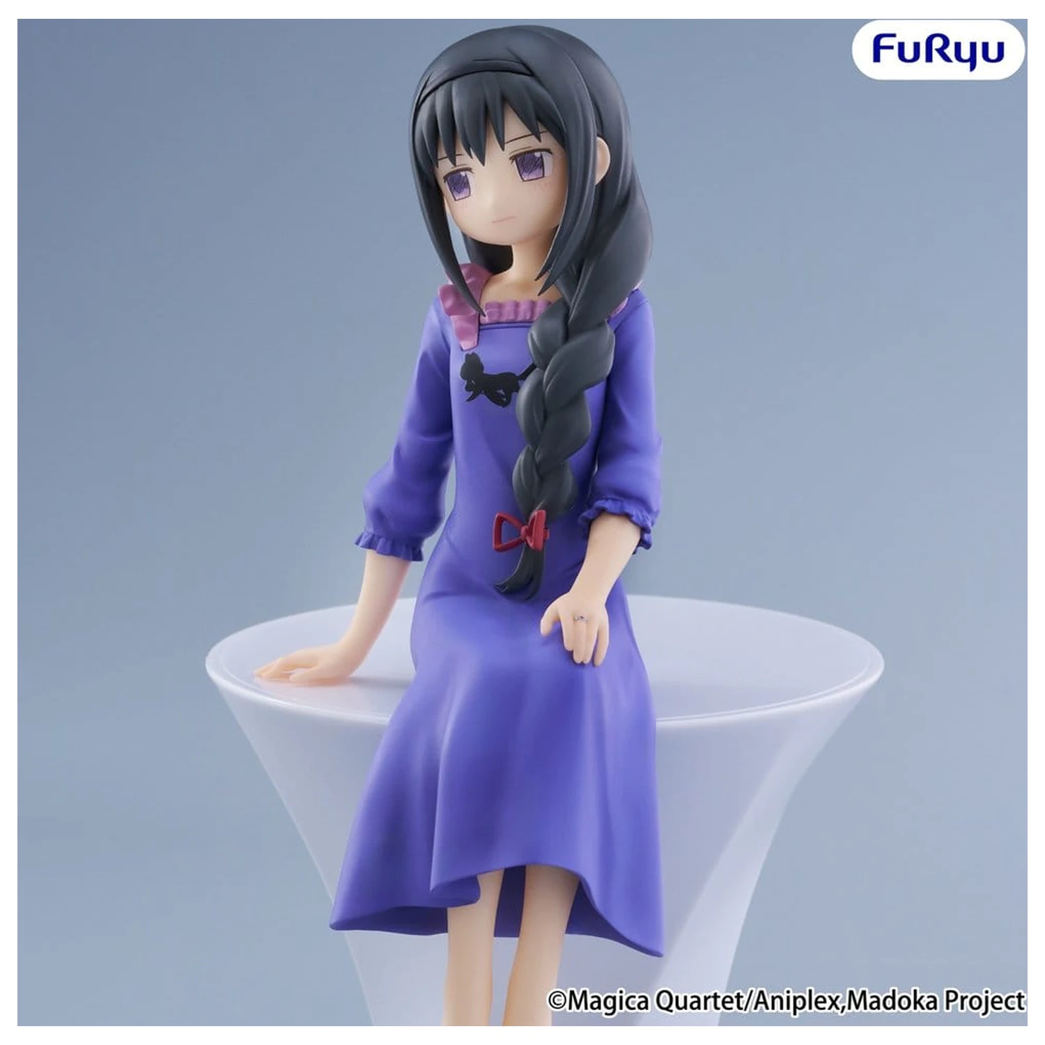 Puella Magi Madoka Magica Noodle Stopper -Homura Akemi- PVC figura 15 cm termékfotó