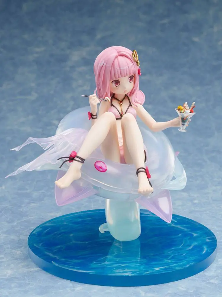 Puella Magi Madoka Magica Side Story Magia Record 1/7 Iroha Tamaki Swimsuit Ver. PVC szobor figura 19 cm termékfotó