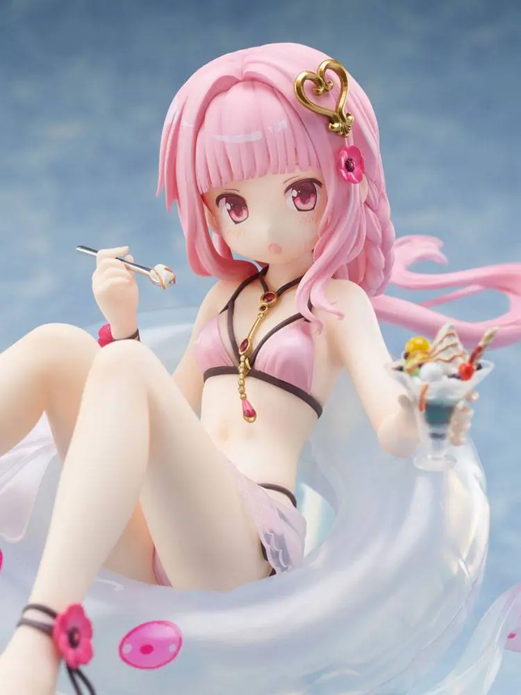 Puella Magi Madoka Magica Side Story Magia Record 1/7 Iroha Tamaki Swimsuit Ver. PVC szobor figura 19 cm termékfotó