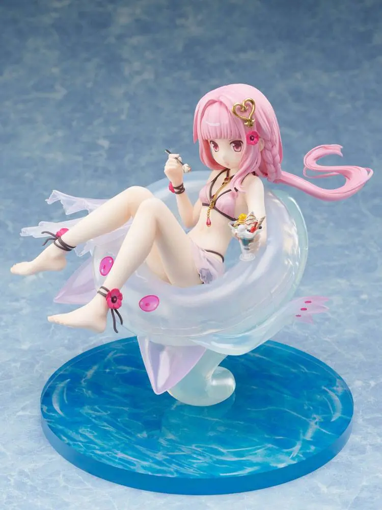 Puella Magi Madoka Magica Side Story Magia Record 1/7 Iroha Tamaki Swimsuit Ver. PVC szobor figura 19 cm termékfotó