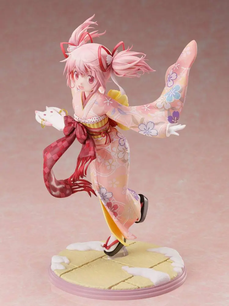 Puella Magi Madoka Magica Side Story Magia Record 1/7 Madoka Kaname Kimono Ver. PVC szobor figura 22 cm termékfotó