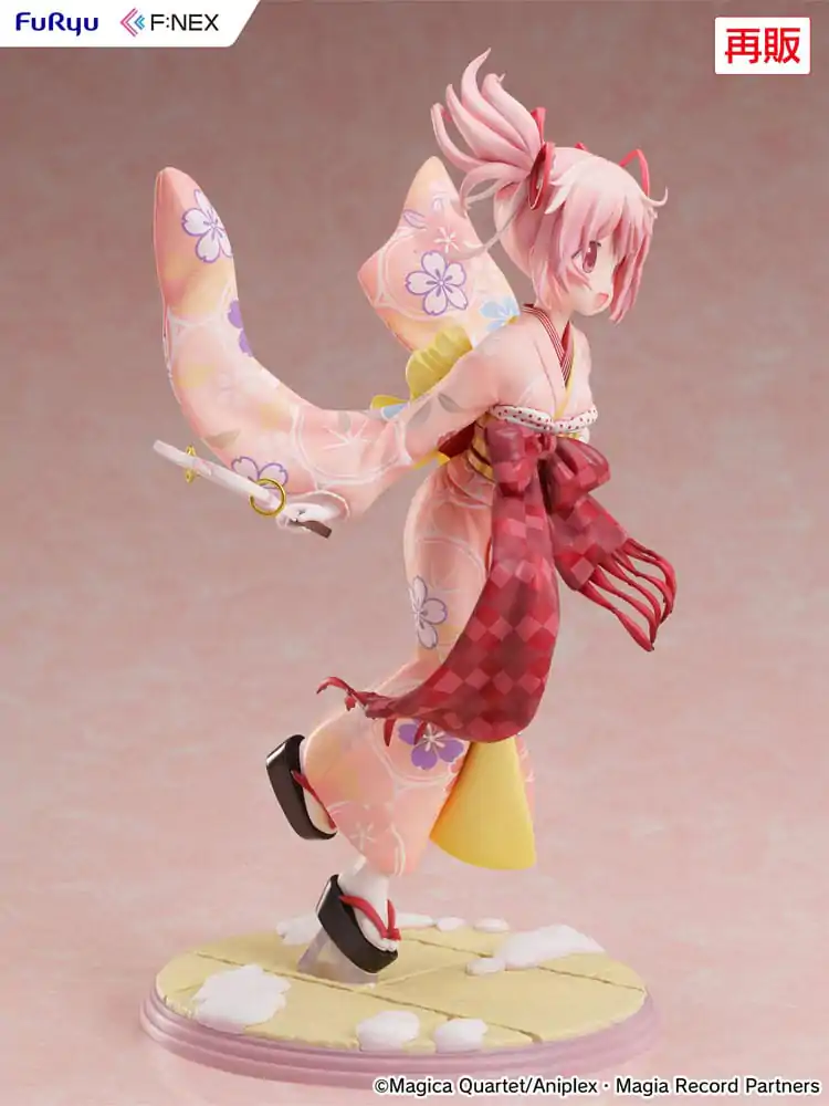 Puella Magi Madoka Magica Side Story Magia Record 1/7 Madoka Kaname Kimono Ver. PVC szobor figura 22 cm termékfotó