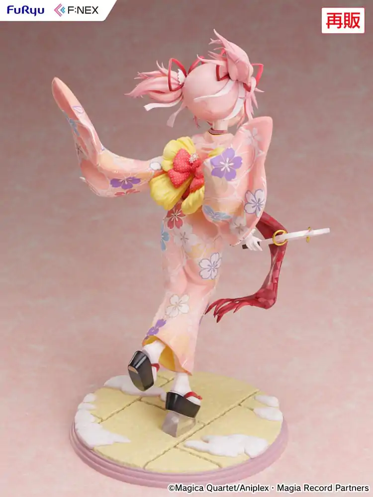 Puella Magi Madoka Magica Side Story Magia Record 1/7 Madoka Kaname Kimono Ver. PVC szobor figura 22 cm termékfotó