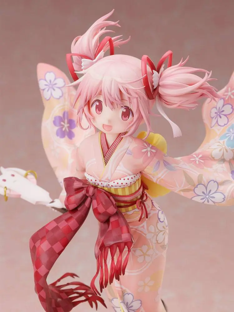 Puella Magi Madoka Magica Side Story Magia Record 1/7 Madoka Kaname Kimono Ver. PVC szobor figura 22 cm termékfotó
