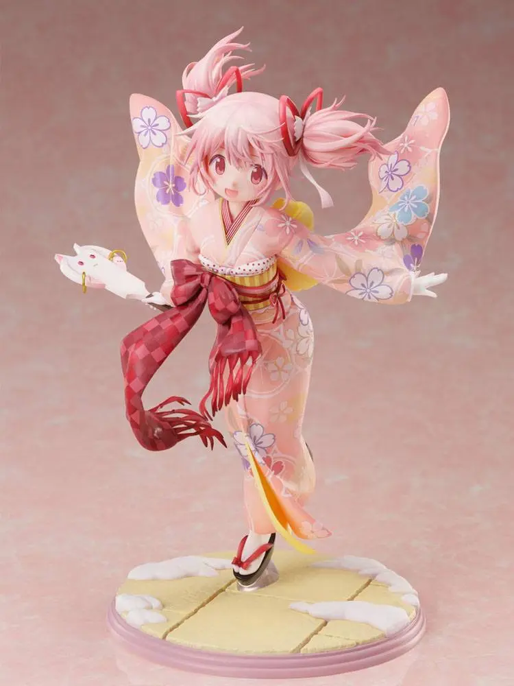 Puella Magi Madoka Magica Side Story Magia Record 1/7 Madoka Kaname Kimono Ver. PVC szobor figura 22 cm termékfotó
