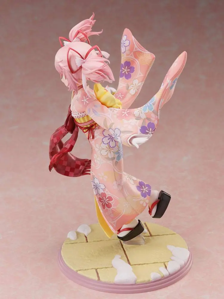 Puella Magi Madoka Magica Side Story Magia Record 1/7 Madoka Kaname Kimono Ver. PVC szobor figura 22 cm termékfotó