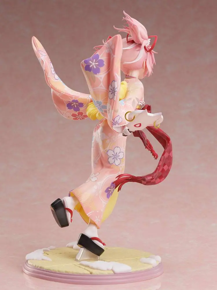 Puella Magi Madoka Magica Side Story Magia Record 1/7 Madoka Kaname Kimono Ver. PVC szobor figura 22 cm termékfotó
