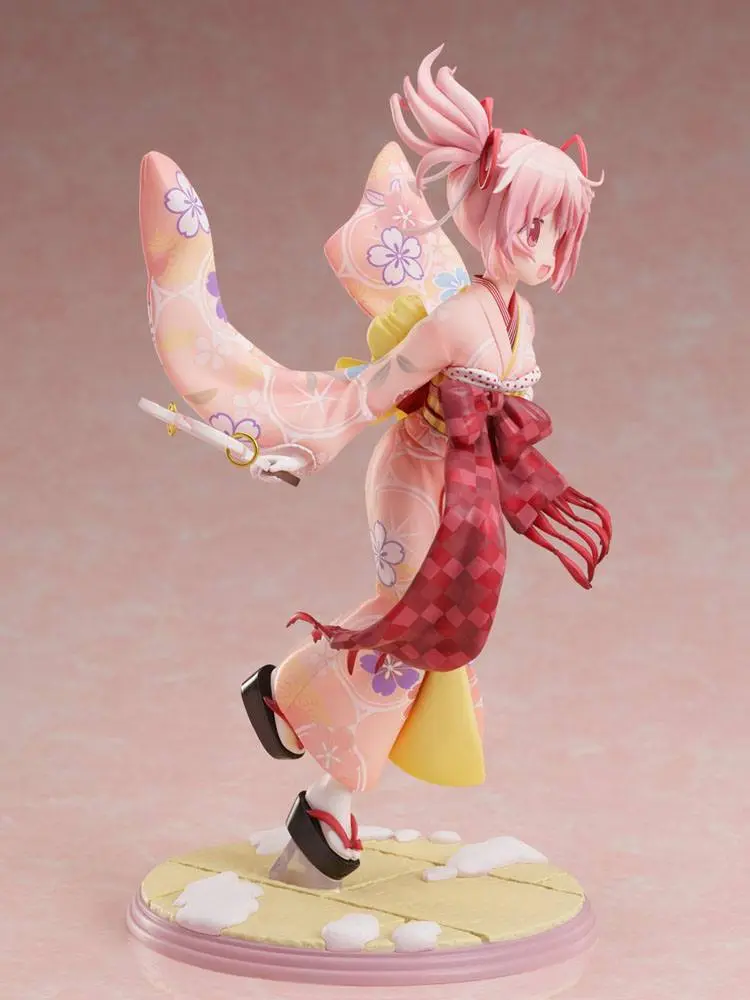 Puella Magi Madoka Magica Side Story Magia Record 1/7 Madoka Kaname Kimono Ver. PVC szobor figura 22 cm termékfotó