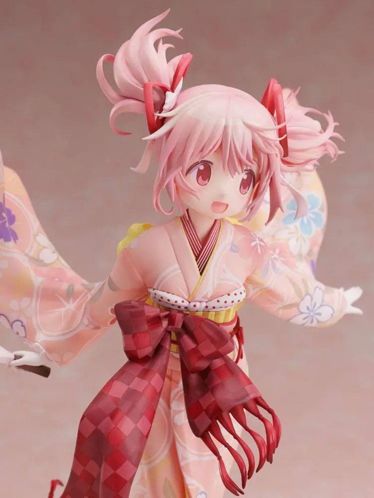 Puella Magi Madoka Magica Side Story Magia Record 1/7 Madoka Kaname Kimono Ver. PVC szobor figura 22 cm termékfotó