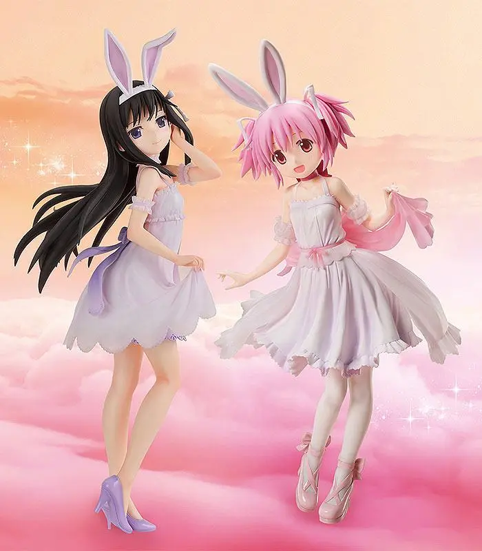 Puella Magi Madoka Magica The Movie Rebellion 1/4 Homura Akemi Rabbit Ears Ver. PVC szobor figura 42 cm termékfotó