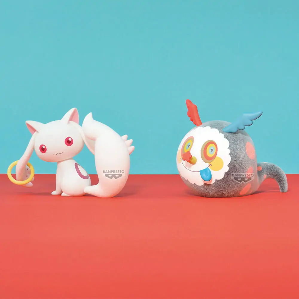Puella Magi Madoka Magica The Movie Rebellion Kyubey Fluffy Puffy figura 12 cm termékfotó