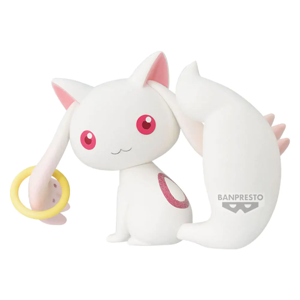 Puella Magi Madoka Magica The Movie Rebellion Kyubey Fluffy Puffy figura 12 cm termékfotó