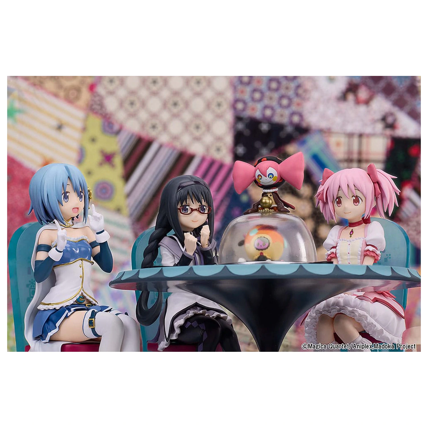 Puella Magi Madoka Magica The Movie: Rebellion PVC szobor figura csomag Tea Party Cake Song Ver. 18 cm   termékfotó