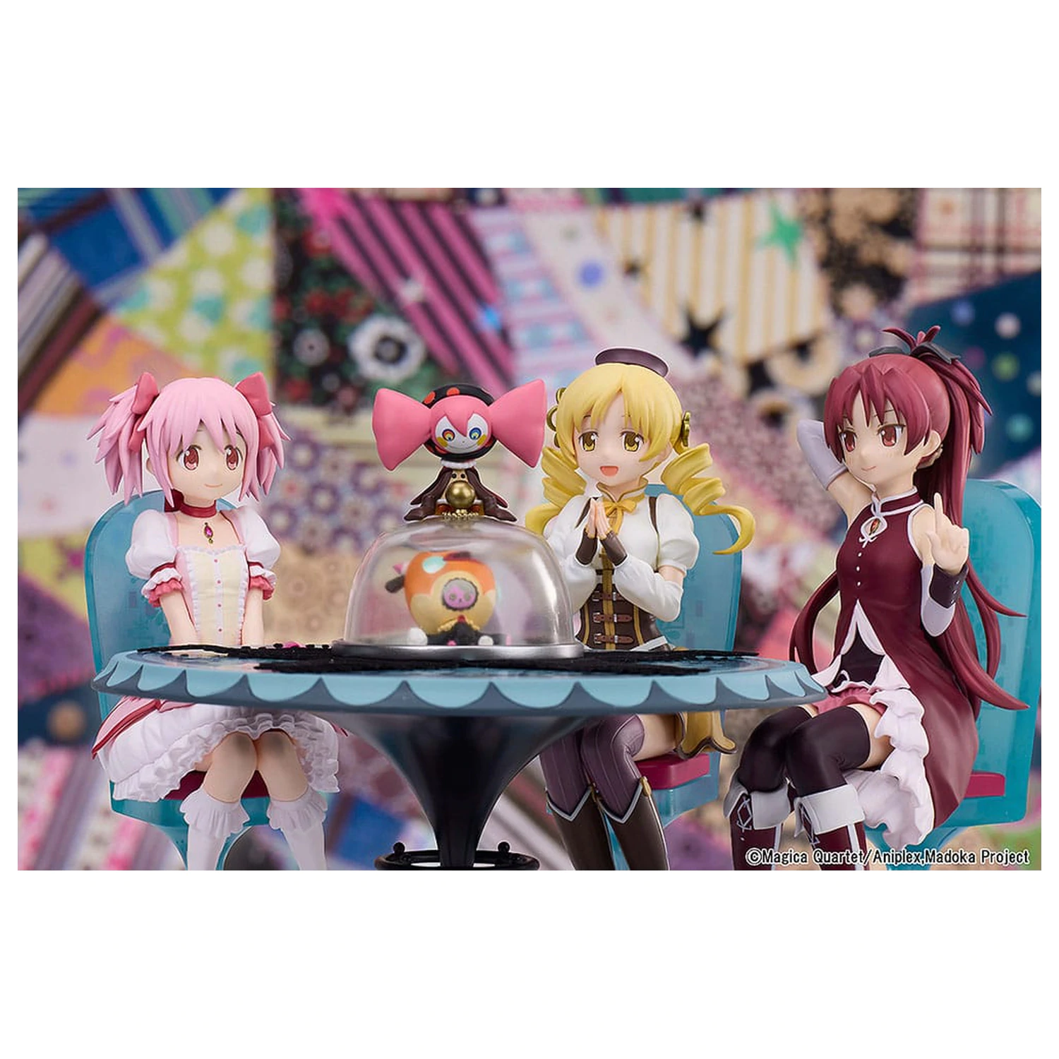 Puella Magi Madoka Magica The Movie: Rebellion PVC szobor figura csomag Tea Party Cake Song Ver. 18 cm   termékfotó